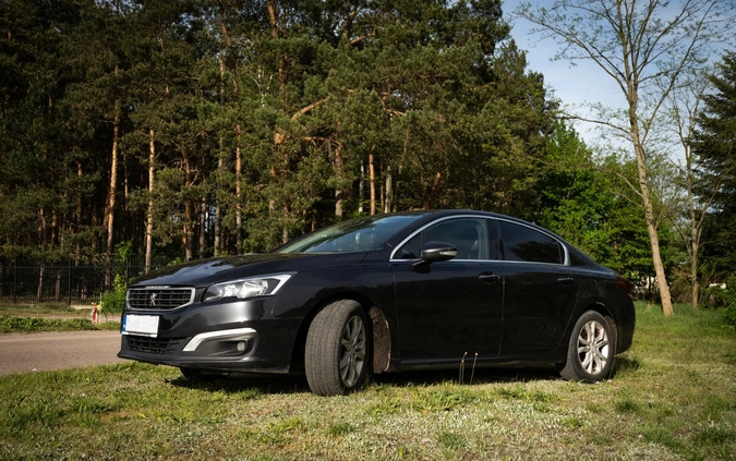 Peugeot 508 cena 32900 przebieg: 344700, rok produkcji 2015 z Warszawa małe 277